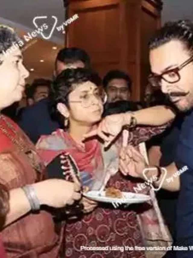 Aamir Khan, ex-wife Reena Dutta: मुंबई की एक आभूषण दुकान के बाहर