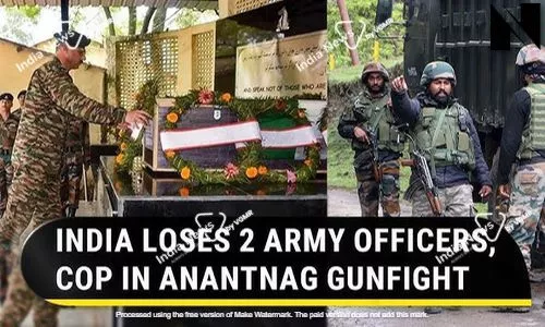 Two Army officers encounter underway: जम्मू-कश्मीर के अनंतनाग में आतंकवादियों के साथ मुठभेड़ में सेना और पुलिस के दो अधिकारी मारे गए; युद्ध जारी है 2023